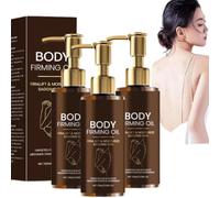 Huile raffermissante pour le corps, huile pour le corps, lotion hydratante raffermissante, huile pour le corps liftante au collagène, huiles de massage, raffermissement et lissage de la peau (3 pièce)