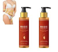 Huile raffermissante pour le corps magique, élixir corporel de luxe à la vitamine E, huiles d’églantier & amande, sérum Body Glow, mélange corporel magique, élixir Glow Remedy hydratant (2pcs)