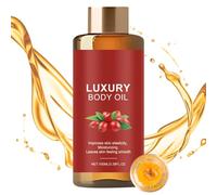 Huile Raffermissante, Solution Nourrissante et Raffermissante, Huile et Hydratante 100ml pour Massage Nuit Post-Partum Après-Douche Été Hiver Peau Sensible Mature Sèche Grasse