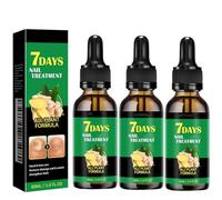 Huile réparatrice au gingembre pour cuticules et ongles - Une formule hydratante à base de plantes qui adoucit les cuticules et fortifie les ongles cassants en 7 jours.