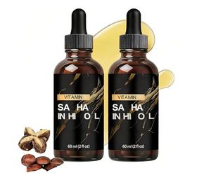 Huile Sa-Cha In-Chi pour le soutien des articulations et l'hydratation, lot de 2