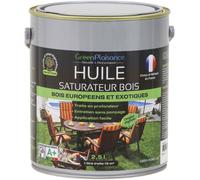 Huile saturateur spéciale mobilier teck et bois - pot de 2,5L GREEN PLAISANCE - 09923