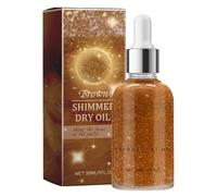 Huile scintillante du corps - Huile de paillettes | Huiles d'éclat secs | Corps brillant brillant | Éclaircir la d'écoute | Hydratant Face durable | Le maquillage des ingrédients écl