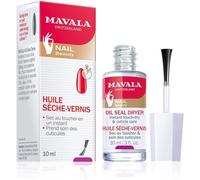 Huile Sèche-Vernis - Accélère le Séchage du Vernis - Nourrit les Cuticules - Enrichie en Huile de Coton & Vitamine E - Vegan - 10 ml