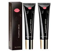 Huile-Sérum Repulpante pour Lèvres, Effet Volume Instantané et Hydratation Intense, Action Anti-Ridules, Texture Non Collante, Lip Plumper Raffermissant et Nourrissant (2pc)