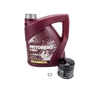 Huile + Set Filtre à huile Honda GL1500/SE Gold Wing SC22 1988-2001