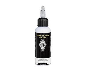 Huile Silicone Horlogerie - Graisse Spéciale Mécanismes | Lubrifiant Montres Mécaniques Quartz | Anti Rouages Paliers Mouvements Ressorts Surcharge, 50ml