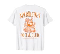 Huile Social Club X Summer Mode on. Spritz - Backprint T-Shirt