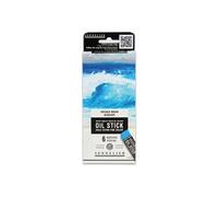 Huile stick - Extra-fine - Solide - - 6 couleurs - Paysage marin