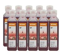 Huile Stihl pour moteur à deux temps - 100 ml - 10 pièces