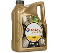 Huile Synthese Total Quartz 5w30 9000 Nfc 5 Litres