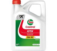 Huile Synthétique Lubrifiante Moteur Auto GTX 5W30 C4 4L Oil CASTROL