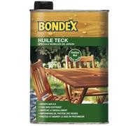 Huile Teck - Bondex - 0.5 L - Hydrofuge - Anti-UV - Incolore