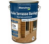 Blanchon - Huile terrasse bardage - tous bois - bois naturel - 5 L