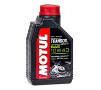 Huile Transmission Moto MOTUL Transoil Expert SAE 10W40 Technosynthese 1 Litres