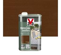 Huile Protection mobilier opaque teck brun mat, 1 l