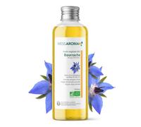 Huile Végétale BIO de Bourrache 100ML - Pour la peau, les ongles et les cheveux secs - Certifiée Agriculture Biologique - Sans Conservateur - Pratiques agricoles durables - Entreprise Française