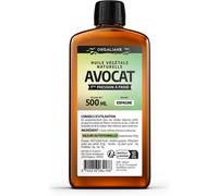 Huile Végétale D'avocat 500 Ml - 100% Pure - Assaisonnement Cuisine - Huile Corps Et Cheveux