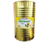 Huile végétale de tournesol 25L pour friture - Marque Maurel