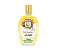 Huile végétale - LEA NATURE - SO'BiO étic Jojoba bio - 50 ml - Visage & pointes - Réparatrice adoucissante