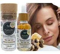 Huile vierge de murumuru Nativilis (Astrocaryum murumuru) Collection forêt amazonienne - Bienfaits : Soin de la peau et des cheveux Hydratant naturel - Cheveux moins crépus - N’obstrue pas les pores 3