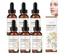 Huile visage, Essence anti-rides, Hydratation fine, Huile essentielle vitalité pour le visage, Convient à tous les types de peau, Sûre et douce à utiliser, saine et éclatante de jeunesse (6pcs)