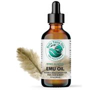 Huiles Bella Terra - Huile d'meu 4 oz - vritable EMU australien pur infus de linolique et d'acide olique parfait compagnon pour la peau bril