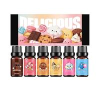 Huiles ées pour la fabrication de bougies - Lot de 6 ensembles d'aromathérapie és aux bonbons, huiles pour homme et femme | Boule de bain de savon de fête de rencontre à la maiso