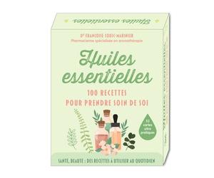 Huiles essentielles - 100 recettes pour prendre soin de soi - - Françoise Couic-Marinier - Editions 365 - Jeux livres objets