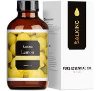 Huiles Essentielles Citron 120ml, 100% Naturelle Bio Huiles Essentielles Aromathérapie Pour Diffuseurs, Humidificateur, Massage/Spa/Soin Des Cheveux Bain Idéal Coffret Cadeau