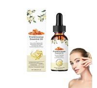 Huiles essentielles d'encens et de romarin biologiques pour les soins de la peau et des cheveux, huile calmante naturelle pour la relaxation, traitement du visage anti-âge, massage (1 bouteille)