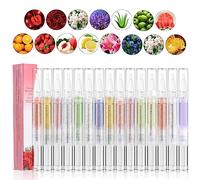 Huiles pour Cuticules, Bestauty 15pcs Huile Cuticule Ongle Stylo,Coffret Soin des Ongles Saveur Mixte