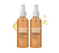 Huiles Pour Le Corps Vanille Et Cachemire, Au Beurre De Karité, Formule éClat Au Jojoba, Pour Peaux Et Cheveux Secs, Spray D'Huile De Massage Hydratant Pour Une Peau Hydratée