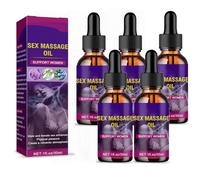 Huiles sexuelles pour femmes, gel d'orgasme intense et rapide, huile raffermissante vaginale pour femmes, stimulant de la libido, puissant activateur, améliore la promotion de la baisse sexuelle (5PC)