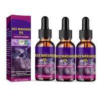 Huiles sexuelles pour femmes, gel d'orgasme intense et rapide, huile raffermissante vaginale pour femmes, stimulant de la libido, puissant activateur, améliore la promotion de la baisse sexuelle (3PC)