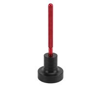 Huileur de montres automatique avec base, applicateur professionnel d’huile de lubrification pour horlogers, outil de lubrification réutilisable pour la réparation et l’entretien d (Rouge)
