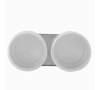 Huileur de Tasse de Peinture à l'huile, Huileur à Bouche Unique, Huileur Couvert, Double Tasse pour Peinture sur Toile, en Alliage Unique, Tasses de Palette d'œuvres d'art de