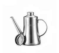 Huilier avec Filtre Acier Inoxydable, 600ML