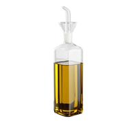 Huilier Carré 500 Ml En Verre Avec Bec Eva | Huilier Avec Bouchon
