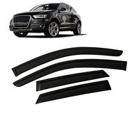 Huiloogye Deflecteurs de Pluie pour Audi Q3 8U 2013-2016 - Déflecteurs d'air Pare-Pluie Vitre Latérale Protection Contre la Pluie - adhésifs