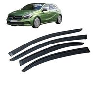Huiloogye Deflecteurs de Pluie pour Benz A-Class W176 2013-2018 - Déflecteurs d'air Pare-Pluie Vitre Latérale Protection Contre la Pluie - adhésifs