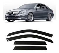 Huiloogye Deflecteurs de Pluie pour Benz E-Class W212 2010-2016 - Déflecteurs d'air Pare-Pluie Vitre Latérale Protection Contre la Pluie - adhésifs