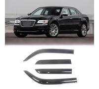Huiloogye Deflecteurs de Pluie pour Chrysler 300 2011-2023 - Déflecteurs d'air Pare-Pluie Vitre Latérale Protection Contre la Pluie - adhésifs