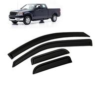 Huiloogye Deflecteurs de Pluie pour Ford F-150 Extended Cab Pickup 2004-2014 - Déflecteurs d'air Pare-Pluie Vitre Latérale Protection Contre la Pluie - adhésifs
