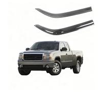 Huiloogye Deflecteurs de Pluie pour GMC SIERRA1500 1999-2007 Extended Cab Pickup - Déflecteurs d'air Pare-Pluie Vitre Latérale Protection Contre la Pluie - adhésifs