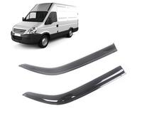 Huiloogye Deflecteurs de Pluie pour IVECO Daily 2006-2010 - Déflecteurs d'air Pare-Pluie Vitre Latérale Protection Contre la Pluie - adhésifs