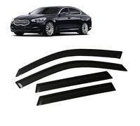 Huiloogye Deflecteurs de Pluie pour KIA K9 2013-2018 K900 - Déflecteurs d'air Pare-Pluie Vitre Latérale Protection Contre la Pluie - adhésifs