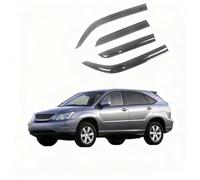 Huiloogye Deflecteurs de Pluie pour Lexus RX 2004-2009 - Déflecteurs d'air Pare-Pluie Vitre Latérale Protection Contre la Pluie - adhésifs