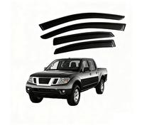 Huiloogye Deflecteurs de Pluie pour Nissan Frontier 2005-2021 Double Cab - Déflecteurs d'air Pare-Pluie Vitre Latérale Protection Contre la Pluie - adhésifs