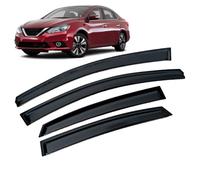 Huiloogye Deflecteurs de Pluie pour Nissan Sentra B17 2013-2019 - Déflecteurs d'air Pare-Pluie Vitre Latérale Protection Contre la Pluie - adhésifs
